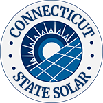 Connecticut State Solar logo.